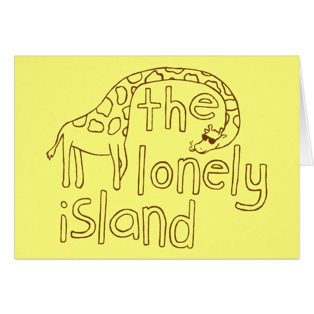 Giraffe (Voorkant Horizontaal)