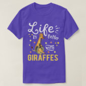 Giraffe - 12 t-shirt (Design voorkant)