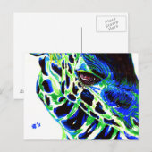 GIRAFFE 1 BRIEFKAART (Voorkant / Achterkant)