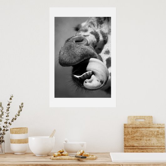 Giraffe#1 Poster (Keuken)