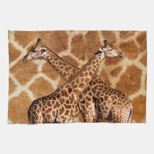 Giraffe 1A Keukenhanddoeken (Horizontaal)