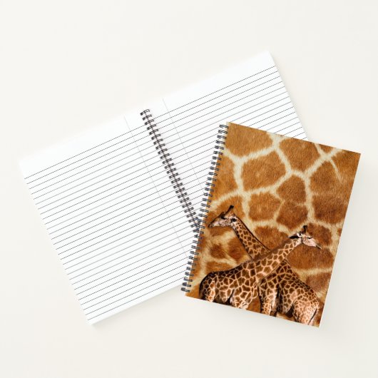 Giraffe 1A Spiraalschrift Notitieboek (Binnen)