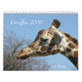 Giraffe 2009 Agenda Kalender (Hoes)