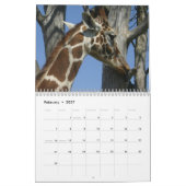 Giraffe 2009 Agenda Kalender (Feb 2027)