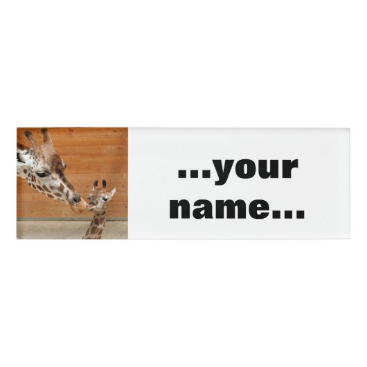 Giraffe_20151101_by_JAMFoto Naambadge (Voorkant)