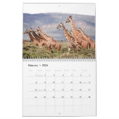 Giraffe 2025 kalender (Feb 2026)