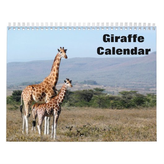 Giraffe 2025 kalender (Hoes)