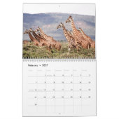 Giraffe 2027 kalender (Feb 2027)