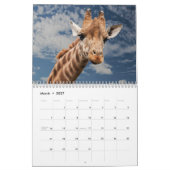 Giraffe 2027 kalender (Mar 2027)