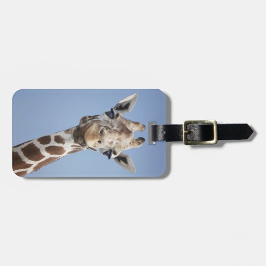 Giraffe 2 bagagelabel (Voorkant horizontaal)