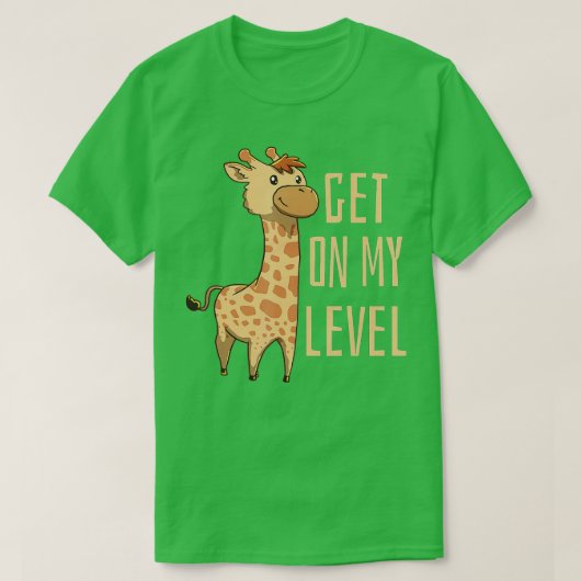 GIRAFFE - 4 T-SHIRT (Design voorkant)