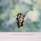 Giraffe _7 acryl bord (Neutraal)
