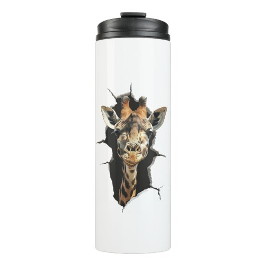 Giraffe _7 thermosbeker (Voorkant)