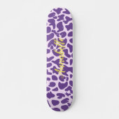 Giraffe - Aangepast skateboard afdrukken (Voorkant)