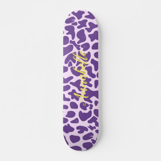 Giraffe - Aangepast skateboard afdrukken (Voorkant)