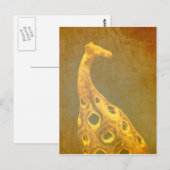 Giraffe Abstract Briefkaart (Voorkant / Achterkant)