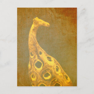 Giraffe Abstract Briefkaart