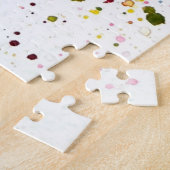 Giraffe Abstracte Dieren Wild Leuke Kunst Regenboo Legpuzzel (Zijkant)