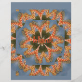 Giraffe Abstracte kunst Print (Voorkant)