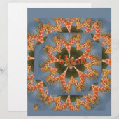 Giraffe Abstracte kunst Print (Voorkant / Achterkant)