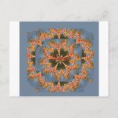 Giraffe Abstracte kunst Print Briefkaart (Voorkant)