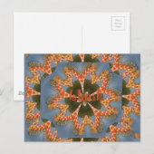 Giraffe Abstracte kunst Print Briefkaart (Voorkant / Achterkant)