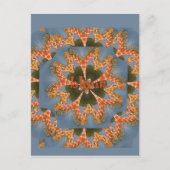 Giraffe Abstracte kunst Print Briefkaart (Voorkant)