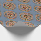 Giraffe Abstracte kunst Print Cadeaupapier (Hoek)