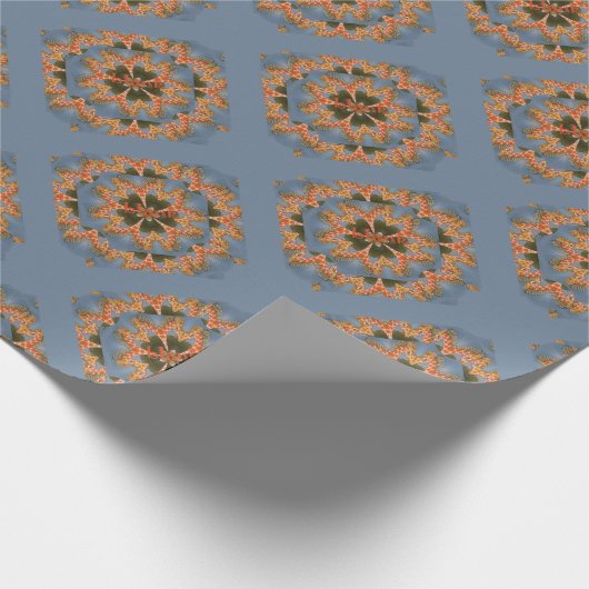 Giraffe Abstracte kunst Print Cadeaupapier (Hoek)