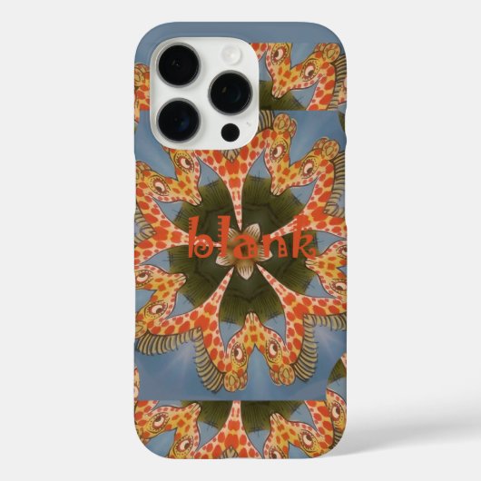 Giraffe Abstracte kunst Print Case-Mate iPhone Case (Achterkant)