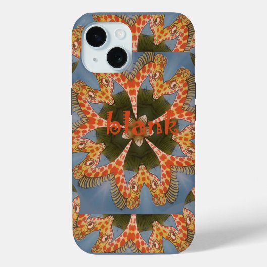 Giraffe Abstracte kunst Print Case-Mate iPhone Case (Achterkant)