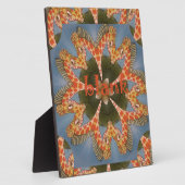 Giraffe Abstracte kunst Print Fotoplaat (Zijkant)