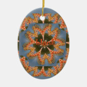 Giraffe Abstracte kunst Print Keramisch Ornament (Voorkant)