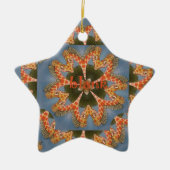 Giraffe Abstracte kunst Print Keramisch Ornament (Voorkant)