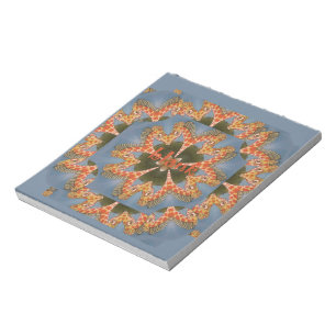 Giraffe Abstracte kunst Print Notitieblok