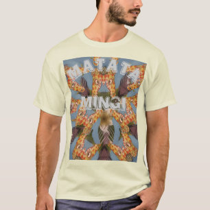 Giraffe Abstracte kunst Print T-shirt
