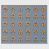 Giraffe Abstracte Kunstprint Cadeaupapier (Vlak)