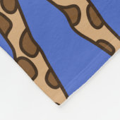 Giraffe, Acacia Fleece Deken (Hoek)