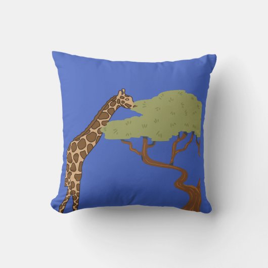Giraffe, Acacia Kussen (Voorkant)