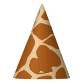 Giraffe achtergrond oerwoud safari neutraal feesthoedjes (Links)