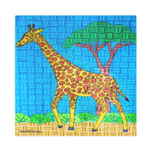Giraffe - acrylprint
