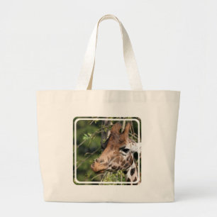 Giraffe Afbeeldingen Canvas Bag Grote Tote Bag