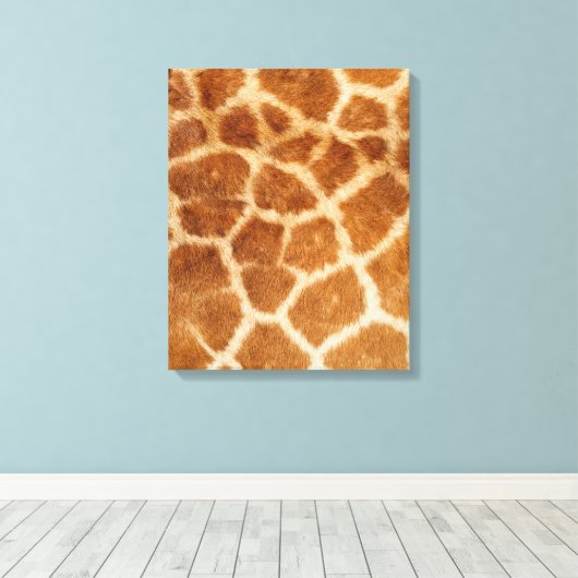 Giraffe afdrukken (Insitu (Houten vloer))