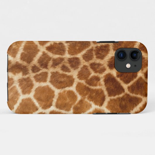 Giraffe afdrukken Case-Mate iPhone case (Achterkant (horizontaal))