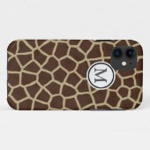 Giraffe afdrukken Case-Mate iPhone case (Achterkant (horizontaal))