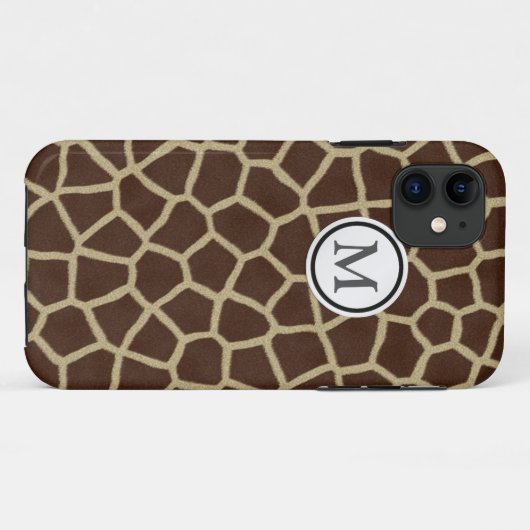 Giraffe afdrukken Case-Mate iPhone case (Achterkant (horizontaal))