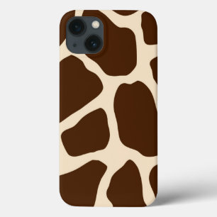Giraffe afdrukken iPhone 13 hoesje