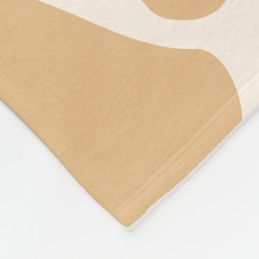 Giraffe afdrukken fleece deken (Hoek)