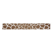Giraffe afdrukken grosgrain lint (Voorkant)