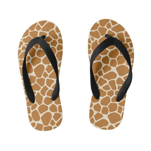 Giraffe afdrukken kinder teenslippers (Voetbed)